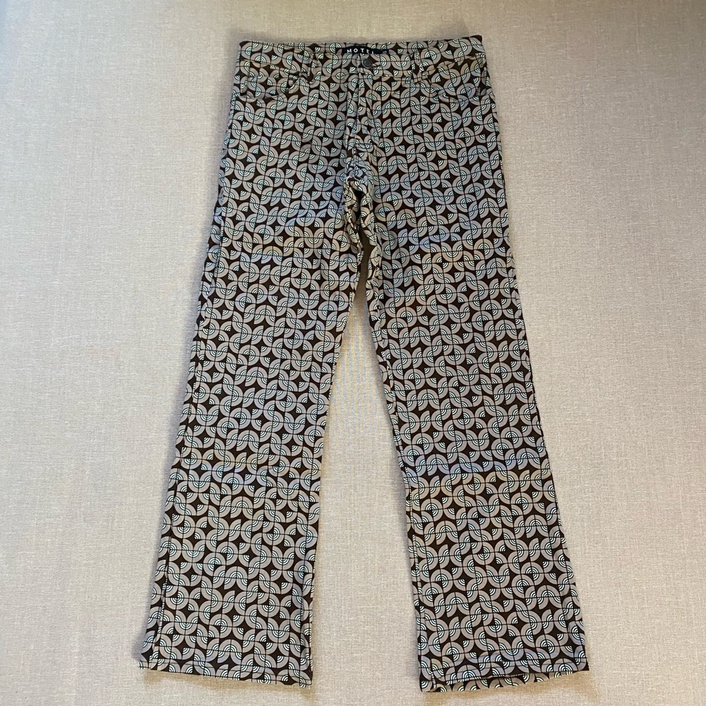 Motel retro flare pants. - Picture 3 of 12